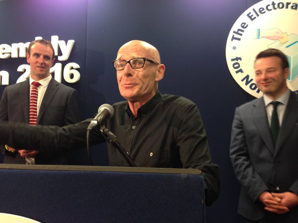 Eamonn McCann elected MLA for Foyle. Today he takes up his seat in the Assembly