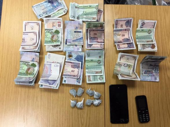 POLICE SEIZE CASH AND DRUGS IN CO DERRY – Derry Daily